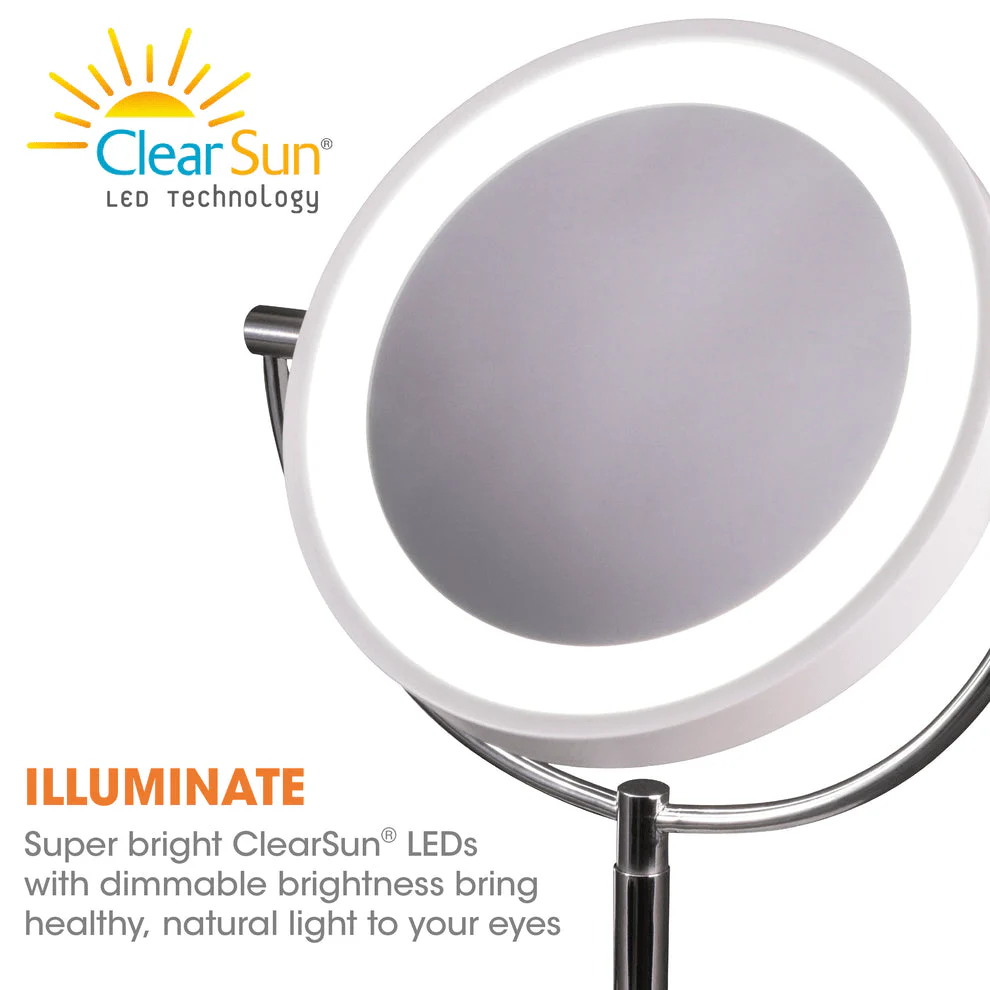 OttLite Wireless Charging LED Makeup Mirror - Image 8
