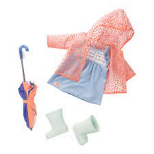 Our Generation Brighten Up A Rainy Day Deluxe Outfits