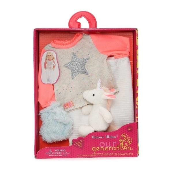 Our Generation Unicorn Wishes Outfit