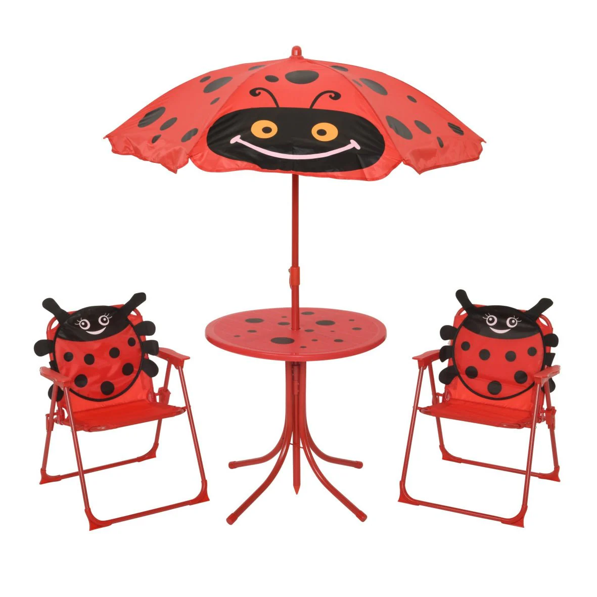 Outdoor Living Foldable Kids Garden Set – Red Ladybird