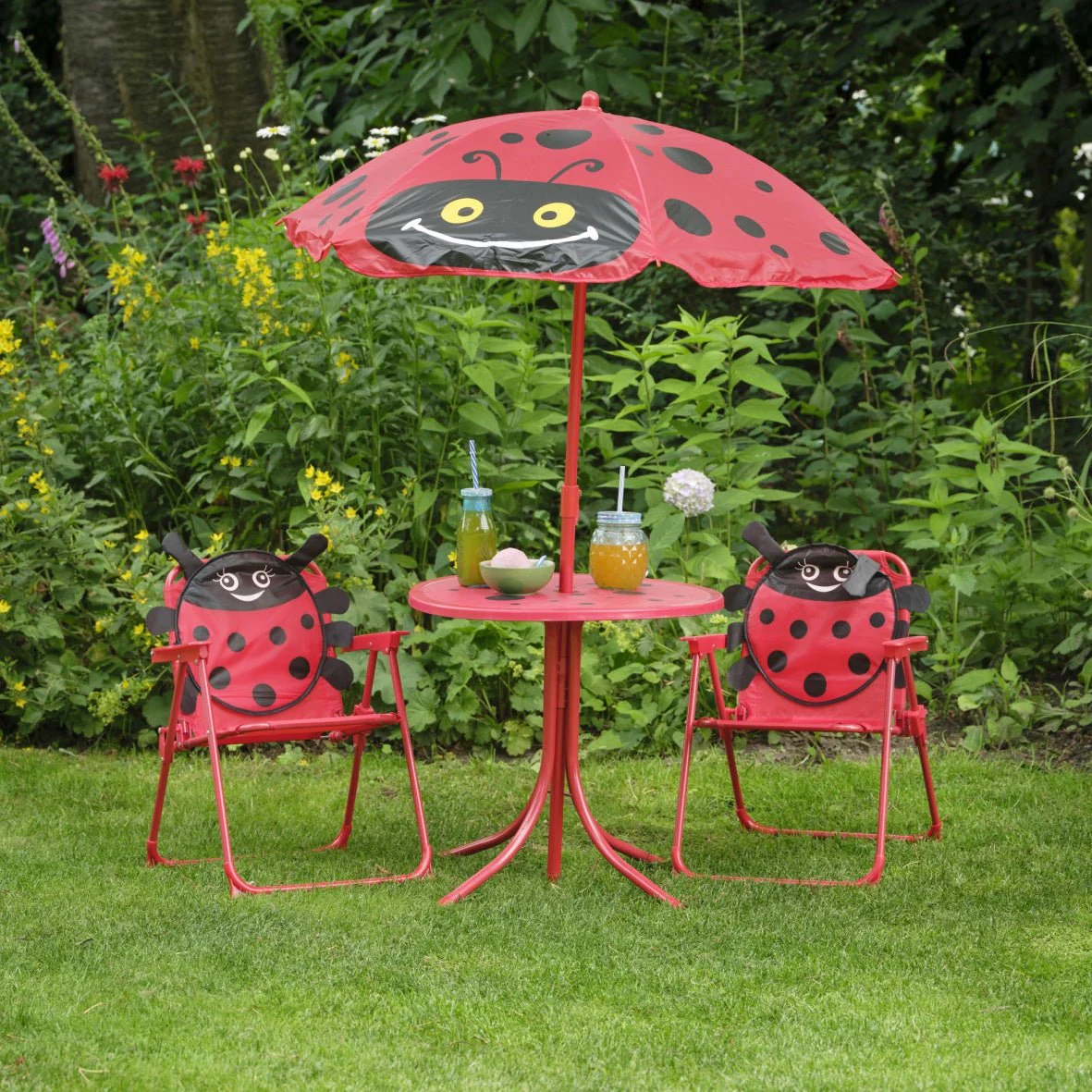 Outdoor Living Foldable Kids Garden Set – Red Ladybird - Image 4