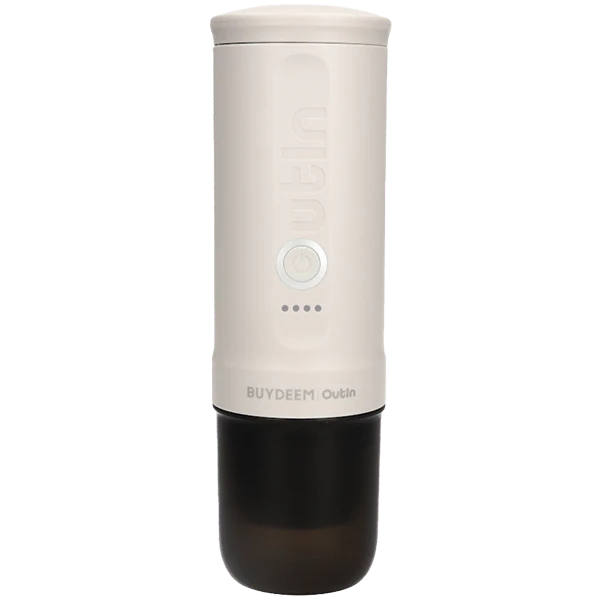 Outin X Buydeem Nano Portable Espresso Coffee Machine Oat White - Image 2