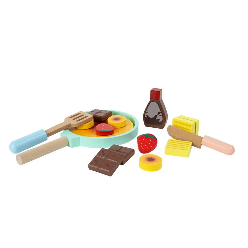 Owl & Fox Wooden Pancake Set
