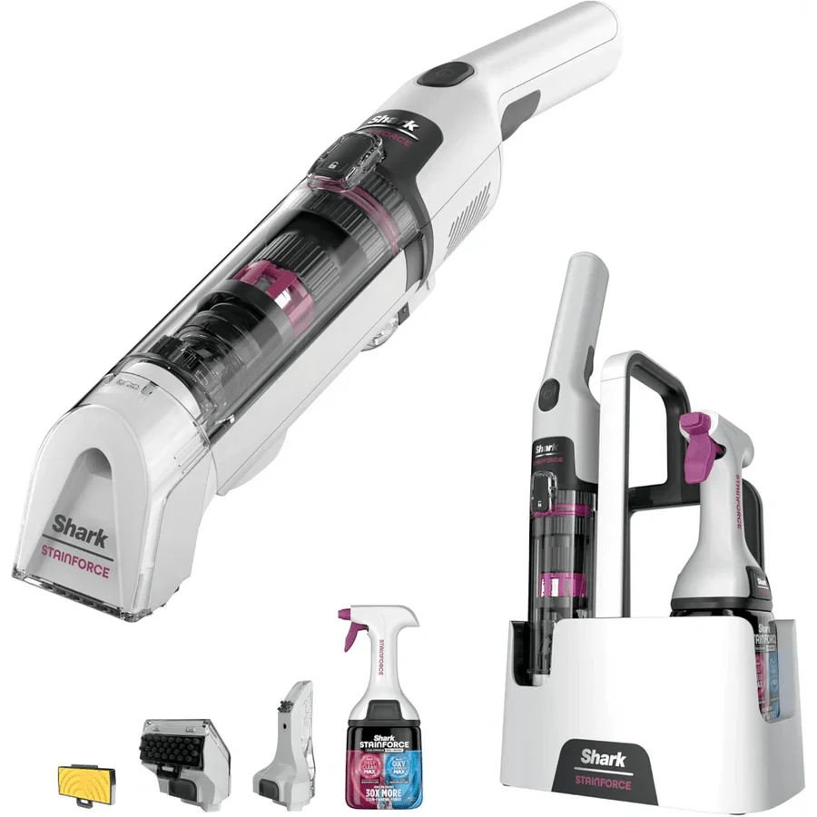 Shark Stainforce cordless spot cleaner HX100UKT, white