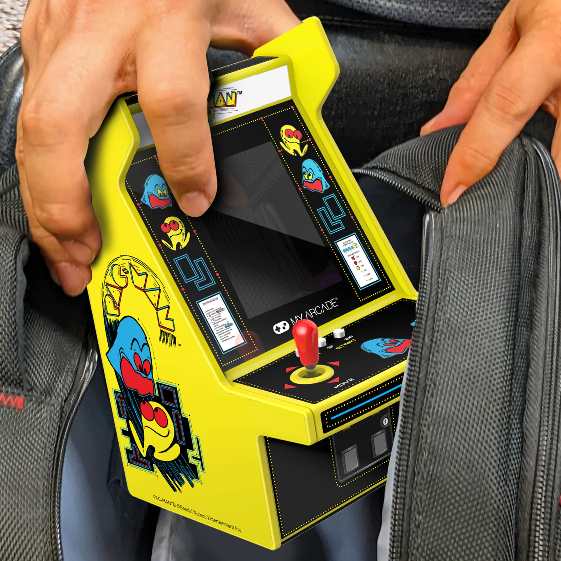 Pac-Man Micro Player Pro 6.7" Portable Retro Arcade - Image 3