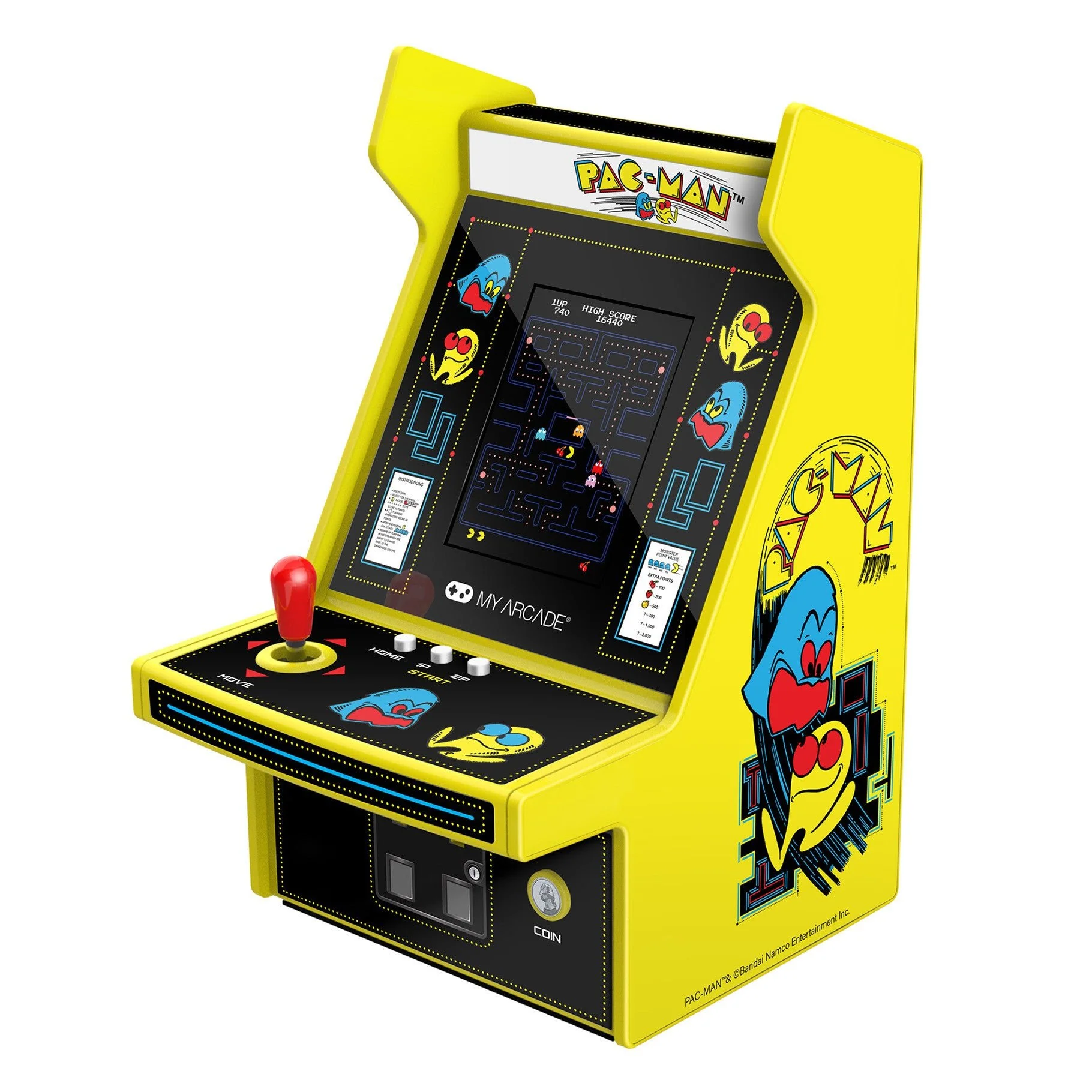 Pac-Man Micro Player Pro 6.7" Portable Retro Arcade - Image 7