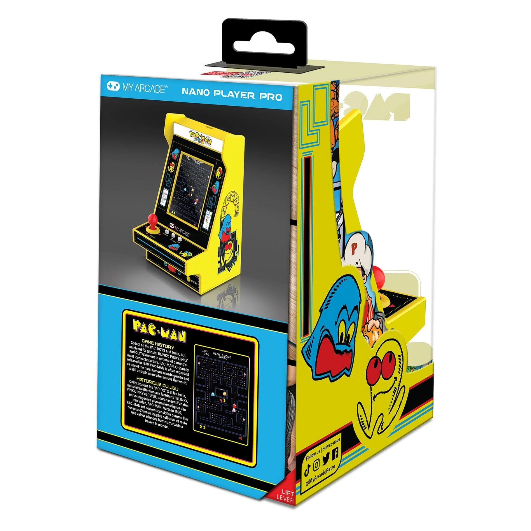 Pac-Man Nano Player Pro 4.8" Portable Retro Arcade - Image 7