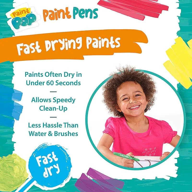 Paint Pop Paint Pens 12 Pack - Image 2