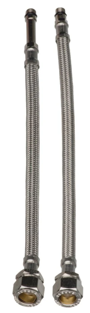 Pair 1/2In Comp X 10Mm Flexy Connectors EPFCM1