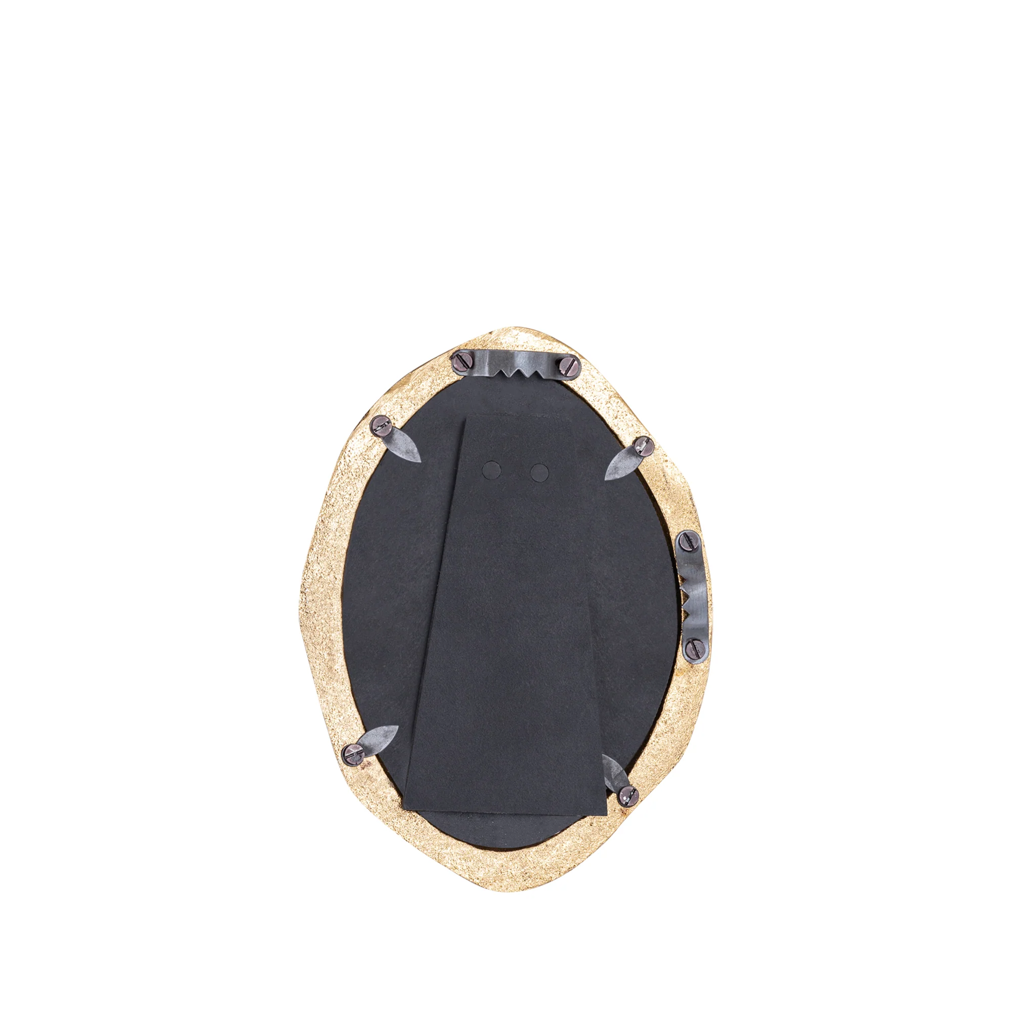 Paislie Brass Cast Alum Photo Frame Oval 10 x 15cm - Image 3