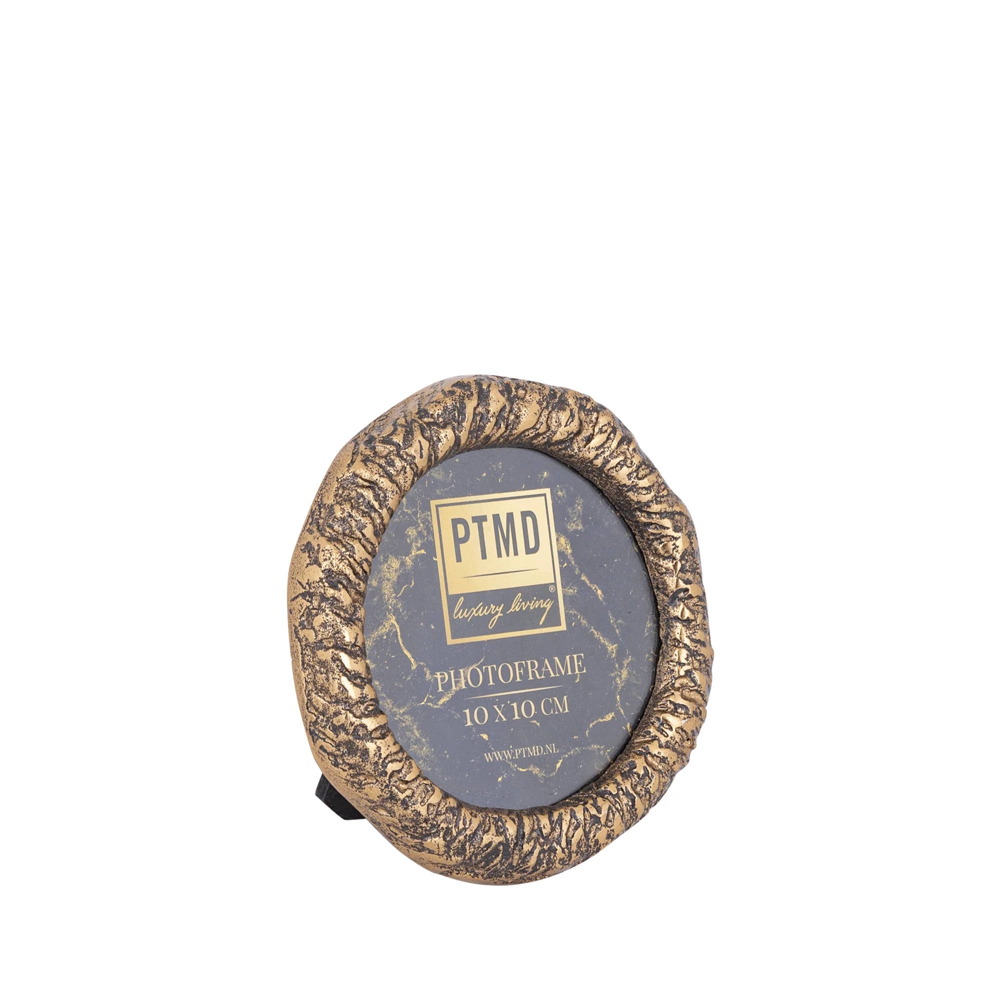 Paislie Brass Cast Alum Photo Frame Round 10 x 15cm - Image 2