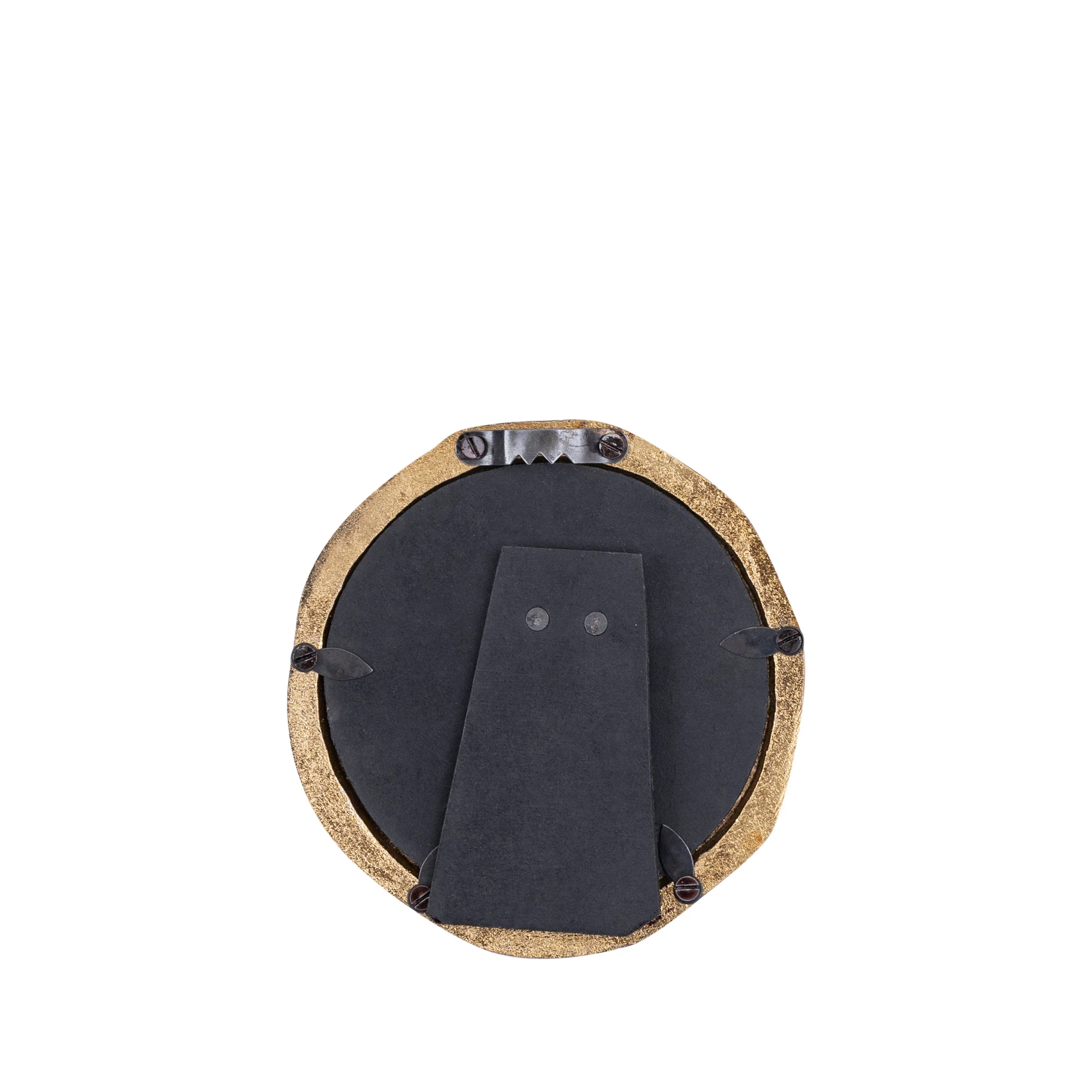Paislie Brass Cast Alum Photo Frame Round 10 x 15cm - Image 3