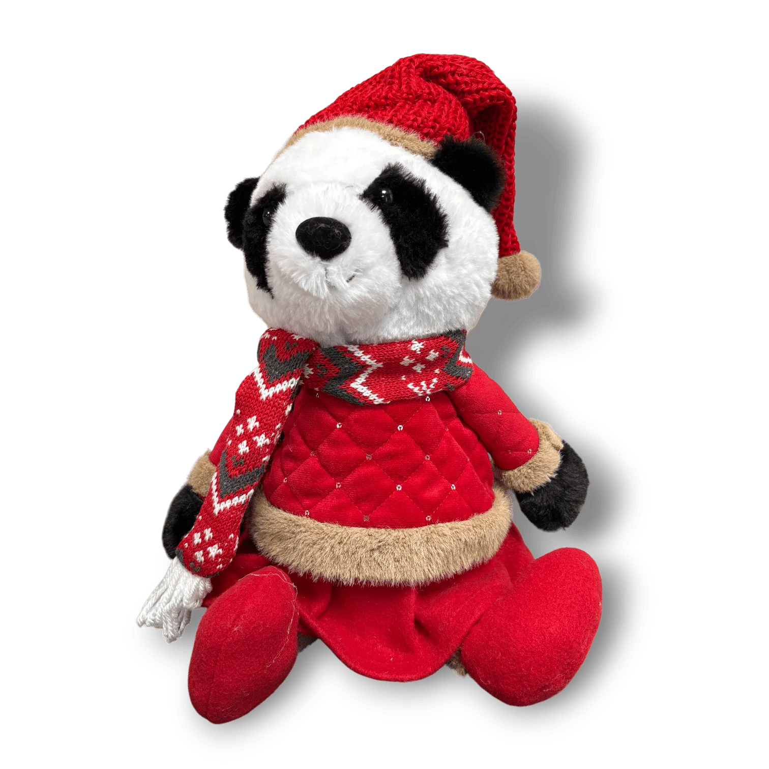 Pandora Large – Christmas Plush Panda (40cm) - Image 2