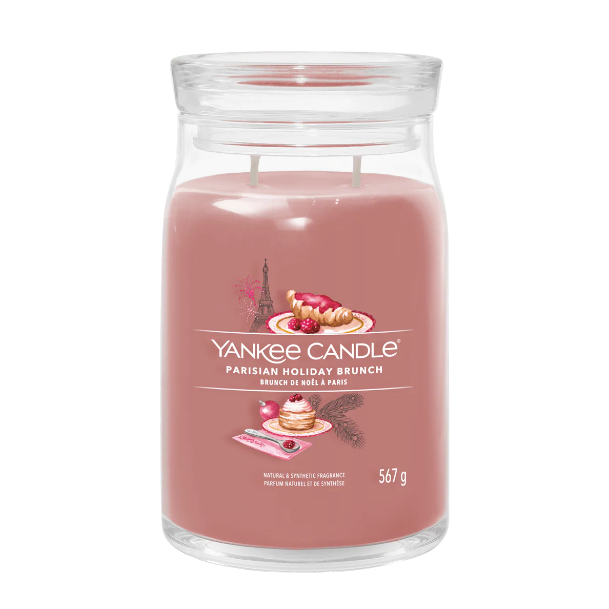 Parisian Holiday Brunch Signature Large Jar Yankee Candle 567g