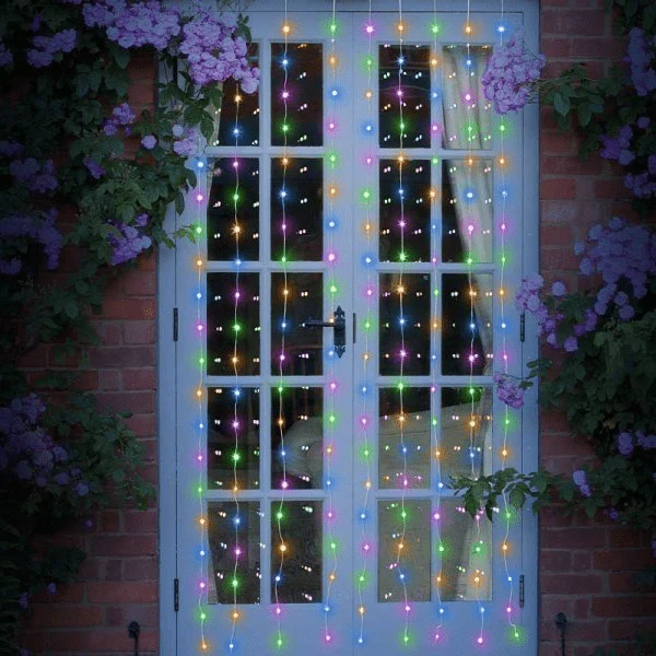 Party Curtain Lights - Multi Coloured
