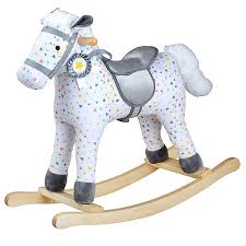 Patterened Rocking Horse