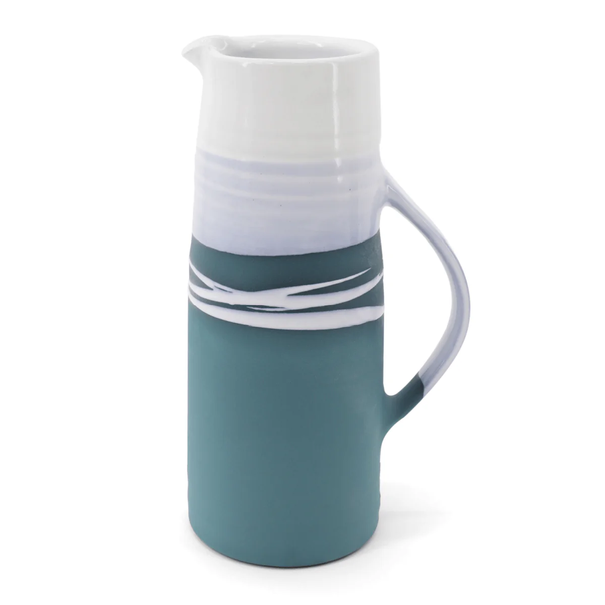 Paul Maloney Pottery Teal Large Jug