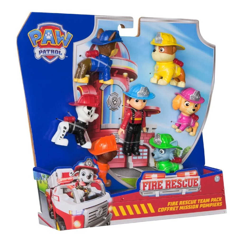 PAW Patrol Fire Rescue Figure Gift Set