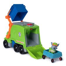 Paw Patrol - Rocky & his Crush N' Roll Recycling Truck - Image 2