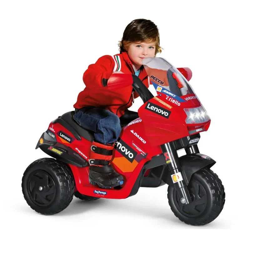 Peg Perego Ducati Desmosedici Evo 6V Ride-on Motorbike - Image 2