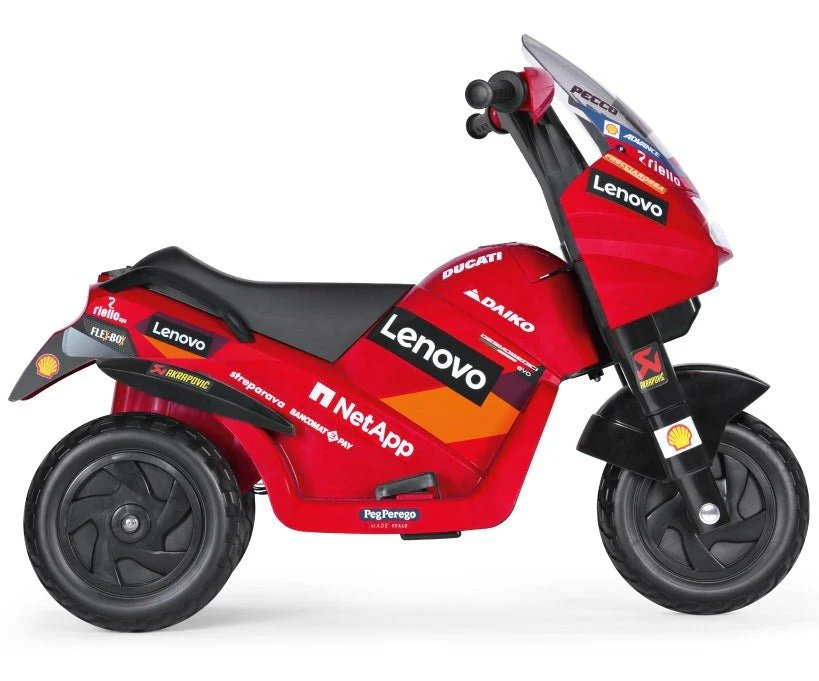 Peg Perego Ducati Desmosedici Evo 6V Ride-on Motorbike - Image 4