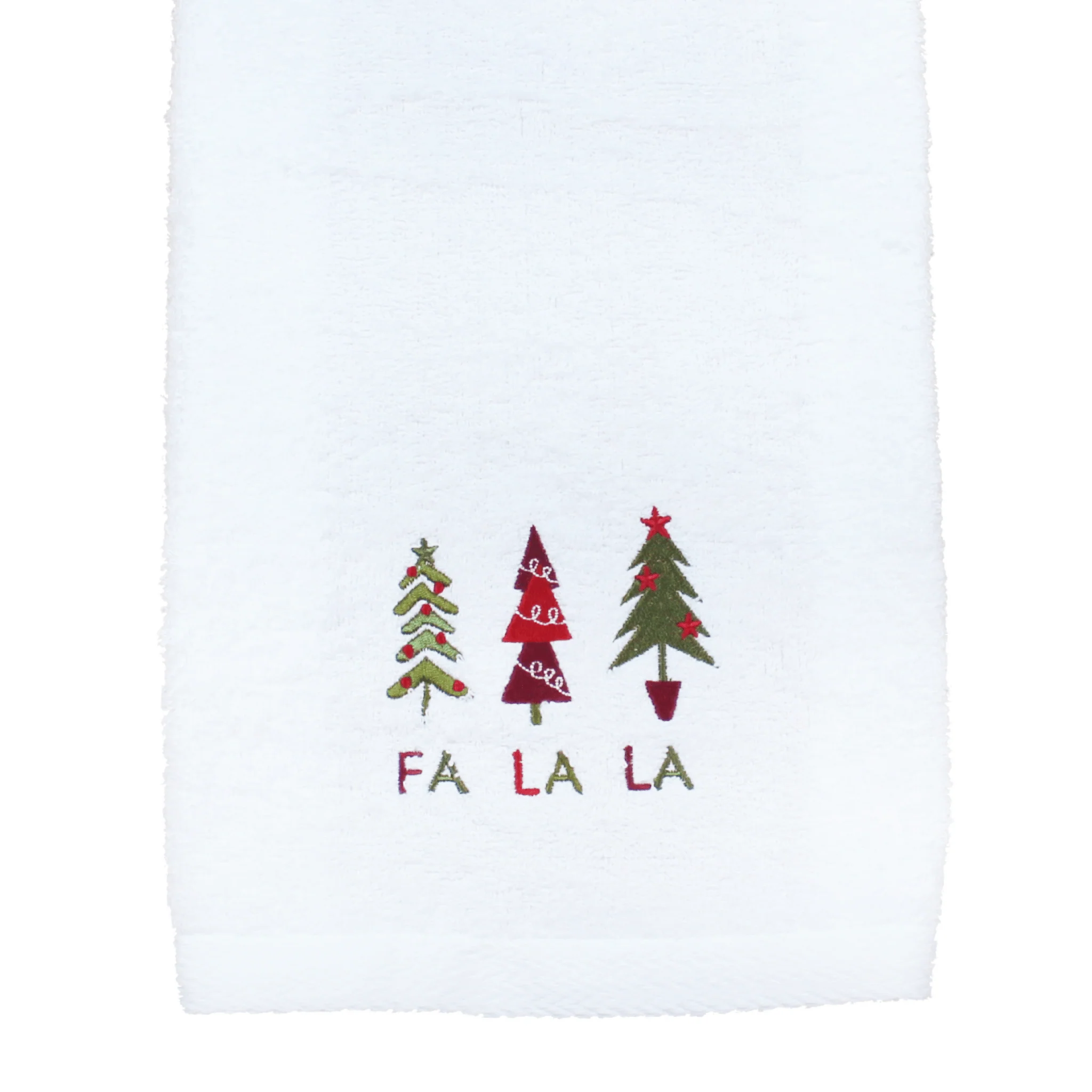 Peggy Wilkins Singing Spruces Embroidered Hand Towel 50x70cm