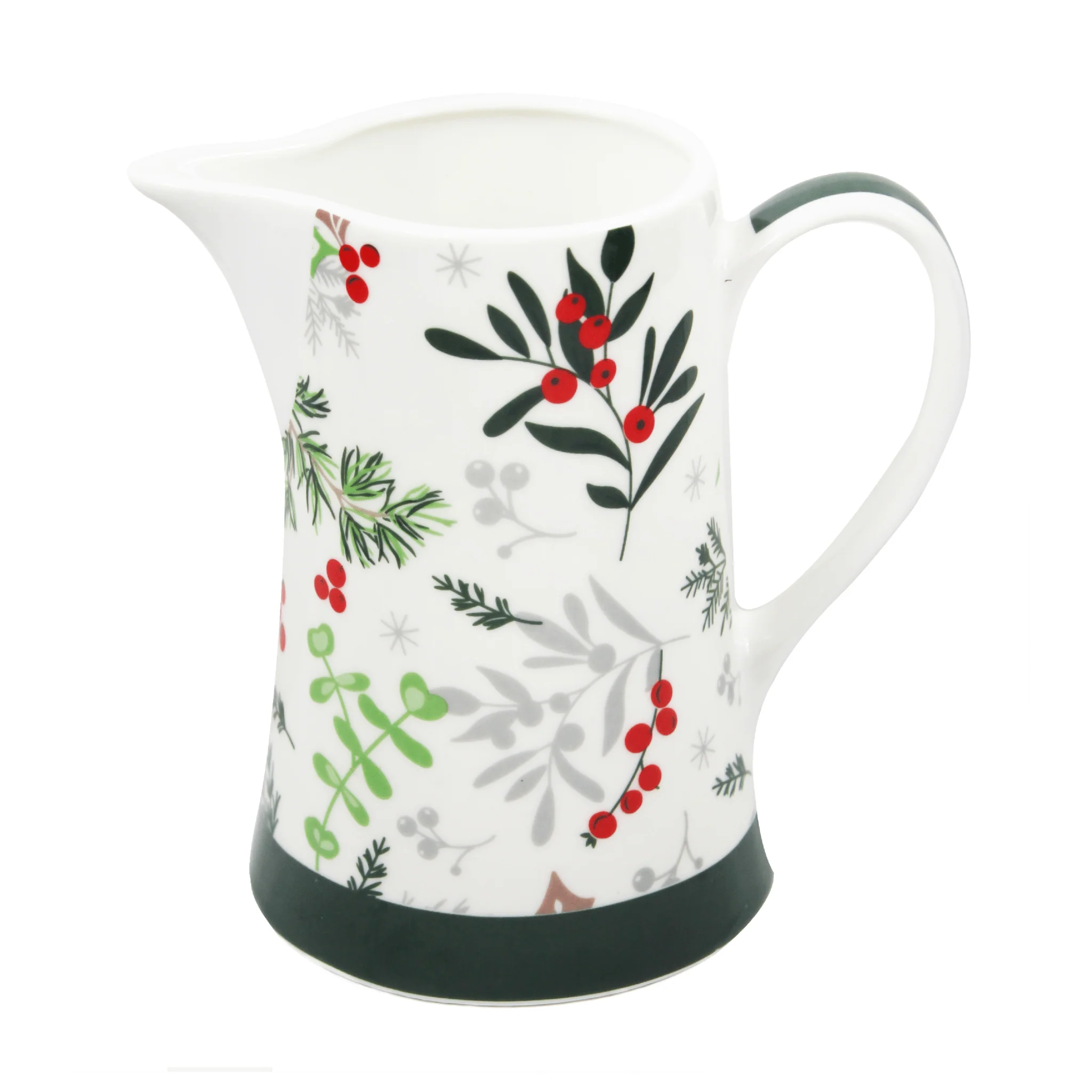 Peggy Wilkins Winter Hedgerow Ceramic Jug