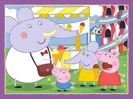 Peppa Pig 4 In A Box Jigsaw Puzzle - Image 4