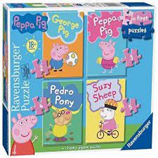 Peppa Pig My 1St 4in1 Jigsaw Puzzle