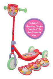 Peppa Pig Switch It Multi Character Tri-Scooter