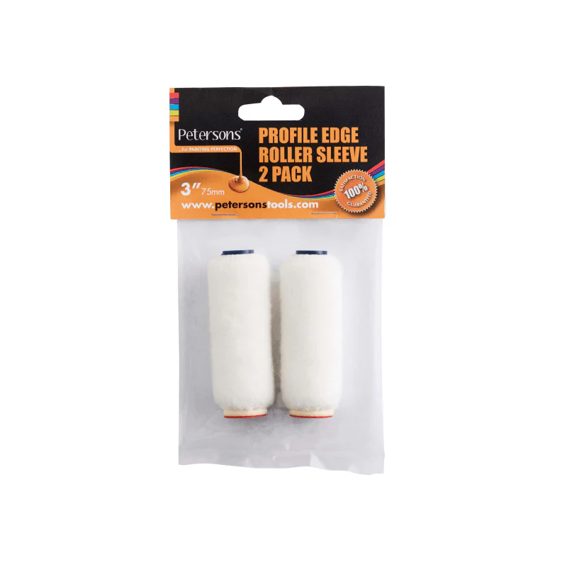 Petersons Profile Edge Roller Sleeve 3 inch Twin Pack