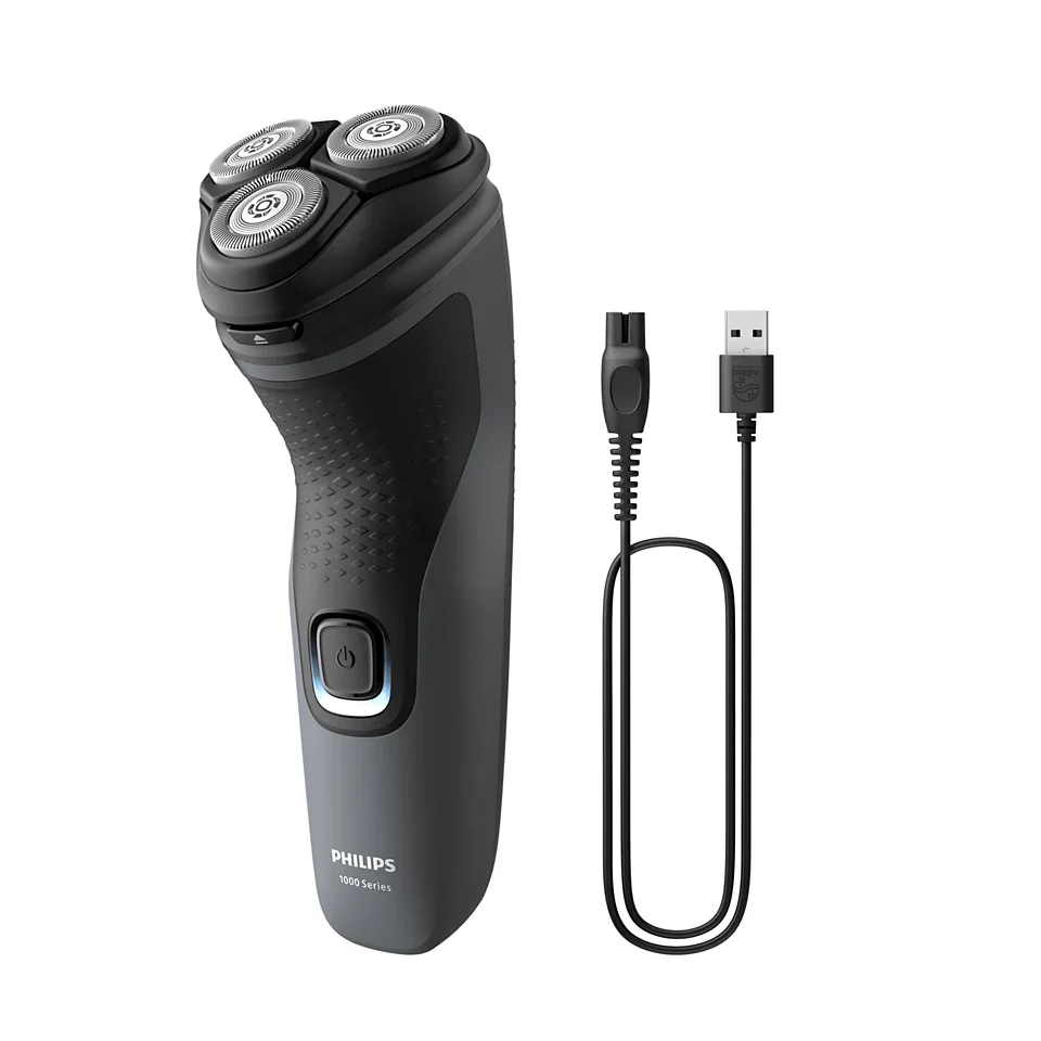 Philips Wet & Dry Electric Shaver Series 1000 with 4D Flex Heads - Image 2