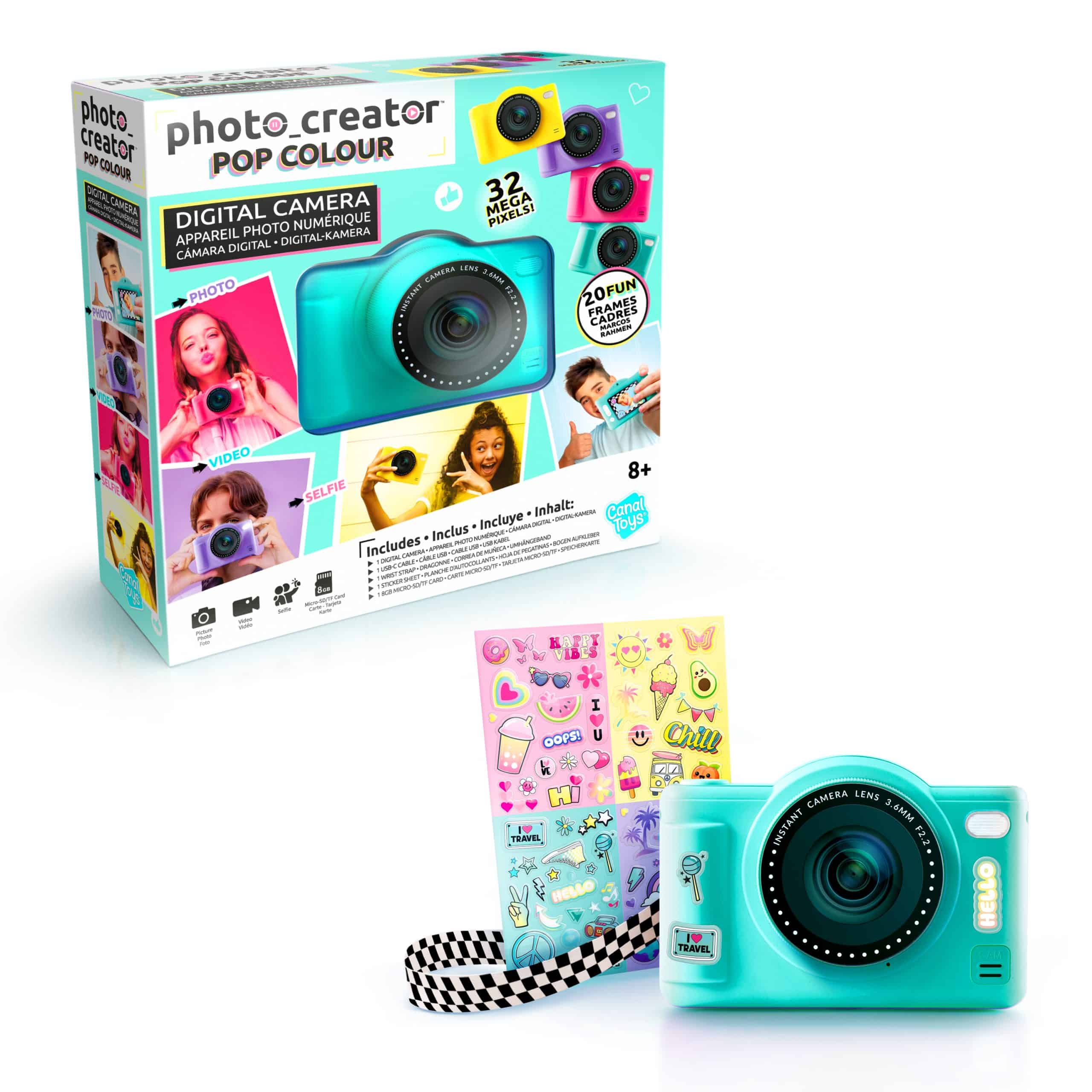 Photo Creator Pop Colour Camera Green