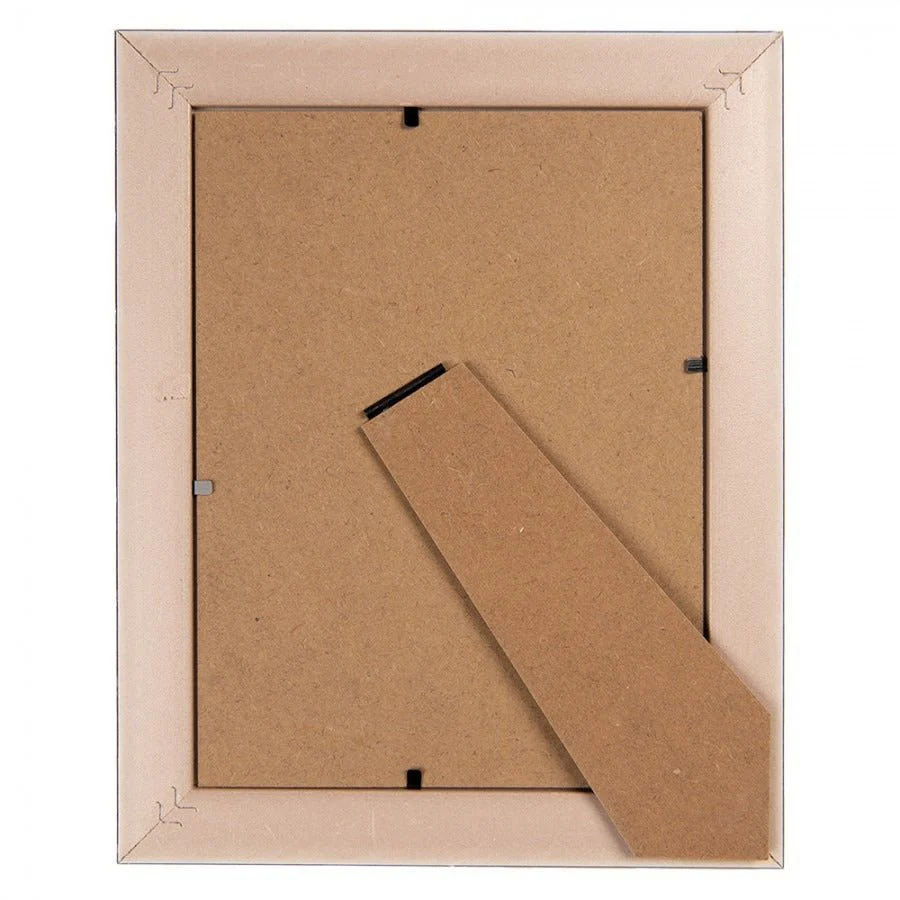 Photo Frame 10 x 15cm Brown Plastic Rectangle - Image 2