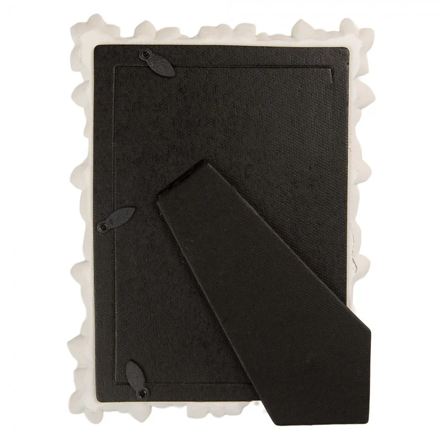 Photo Frame 10x15 cm White Flowers - Image 2