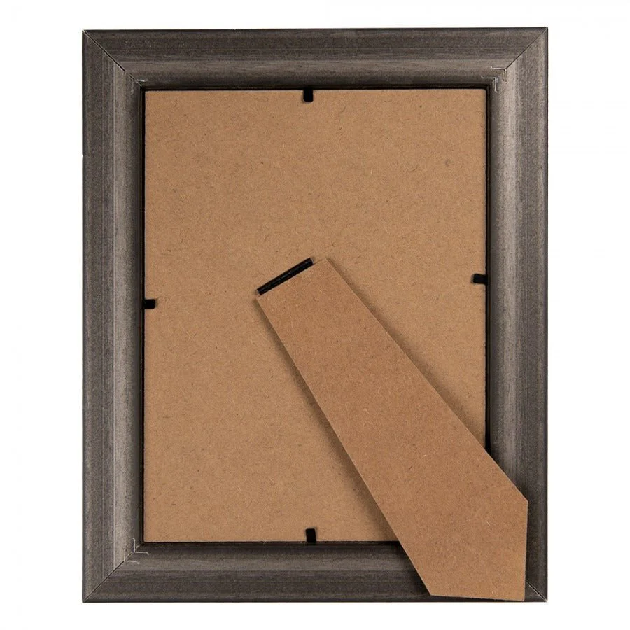 Photo Frame 13 x 18cm Brown Plastic Rectangle Baroque - Image 2