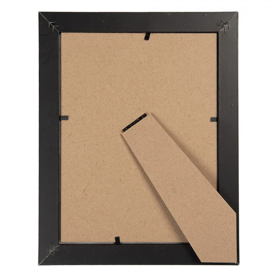 Photo Frame 13 x 18cm Grey MDF Rectangle Country Style - Image 2