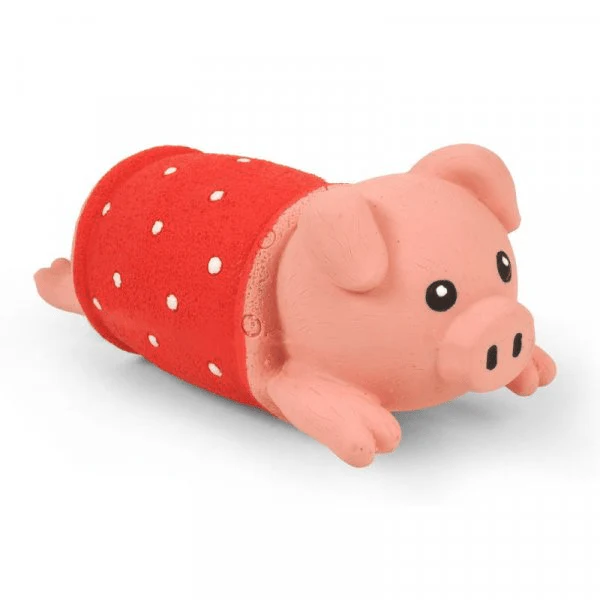 Pig In Blanket PlayPal - Latex Dog Toy - Image 2