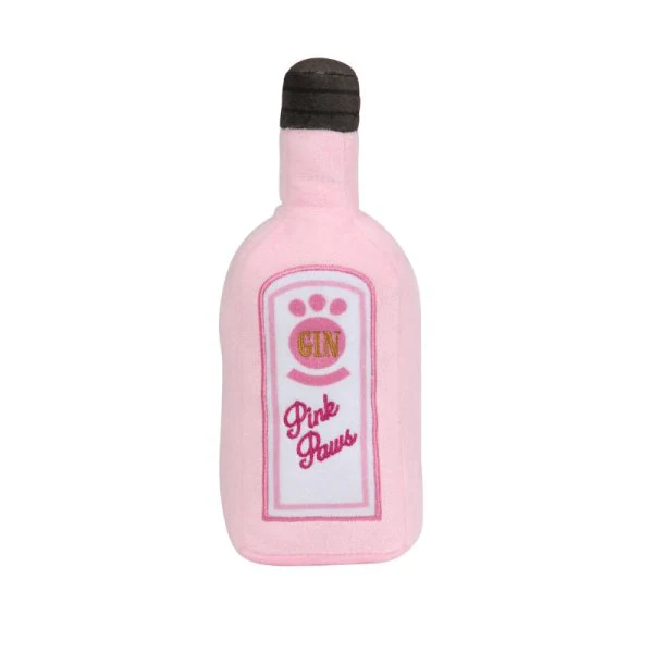 Pink Paws PlayPal Plush Dog Toy