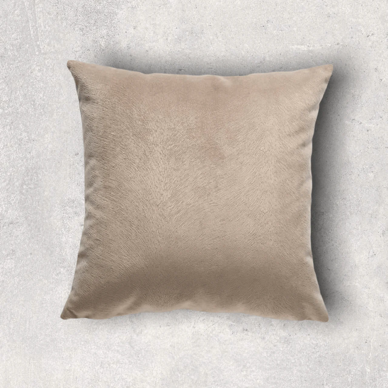 Pisa Feather Filled Cushion Biscuit 43 x 43cm