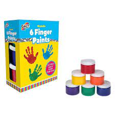 Pk6 Washable Finger Paints