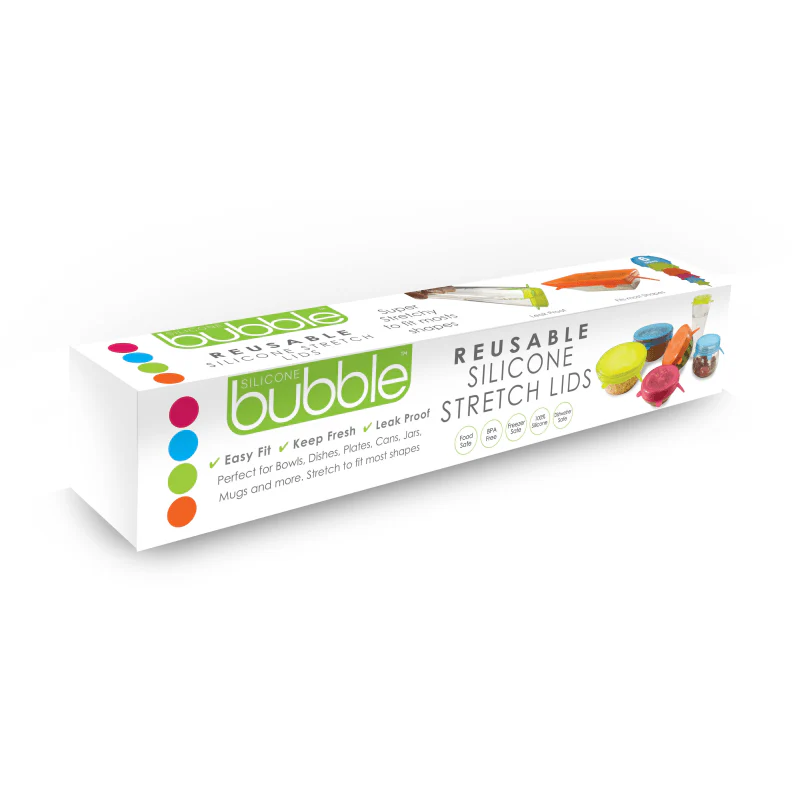 Planit Bubble Silicone Stretch Lids Assorted Colours
