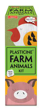 Plasticine Farm Animals Kit