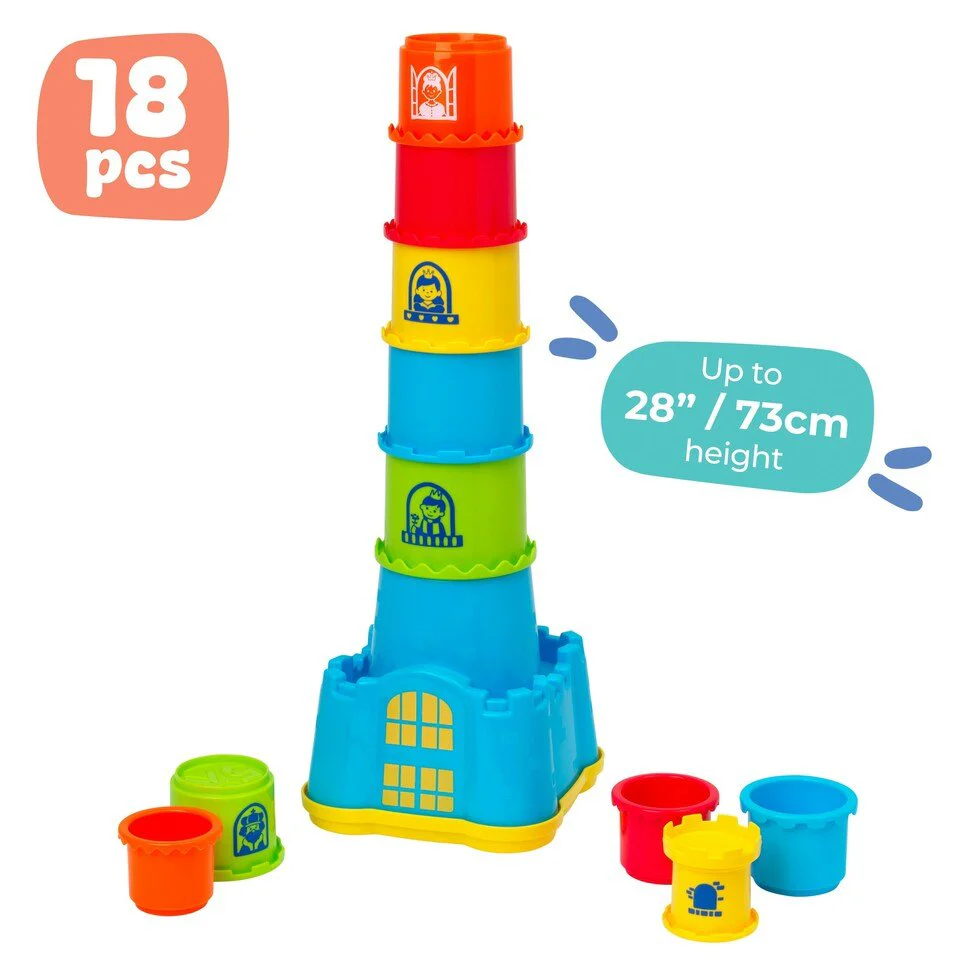 Play Tots Castle Nesting Stacker - Image 4