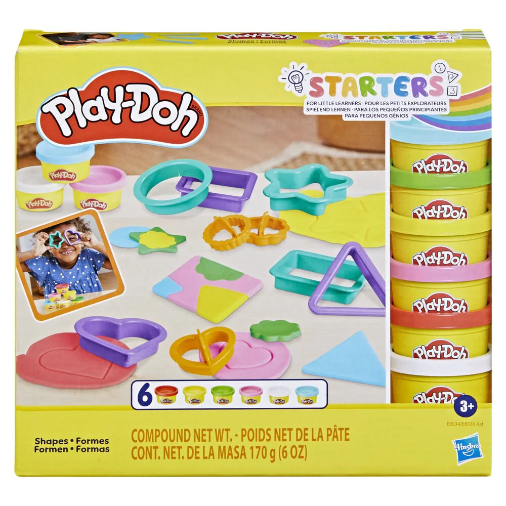 PlayDoh Starter Set - Shapes