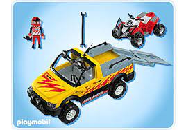 Playmobil 4228 City Action Pick Up Truck With Quad - Image 2