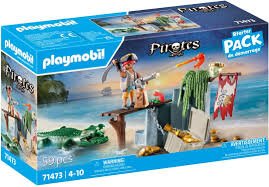 Playmobil Pirate with Alligator