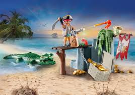 Playmobil Pirate with Alligator - Image 2