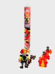 Plus-Plus Firefighter 100 Pcs Tube
