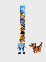 Plus-Plus Police 100 Pcs Tube